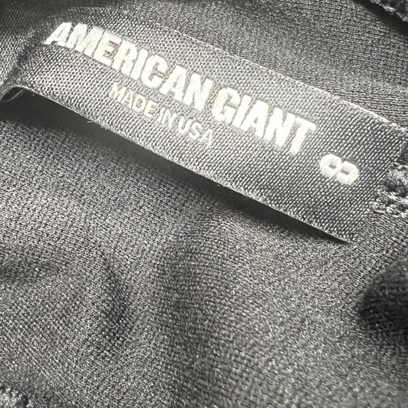 American Giant Pants Womens 8 Black Knit Commuter Chino Stretch Made USA - Picture 7 of 8